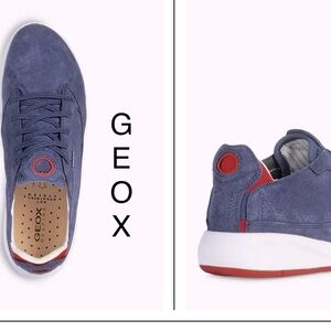 NWOB GEOX RESPIRA Aerantis Leather Trainers ladies